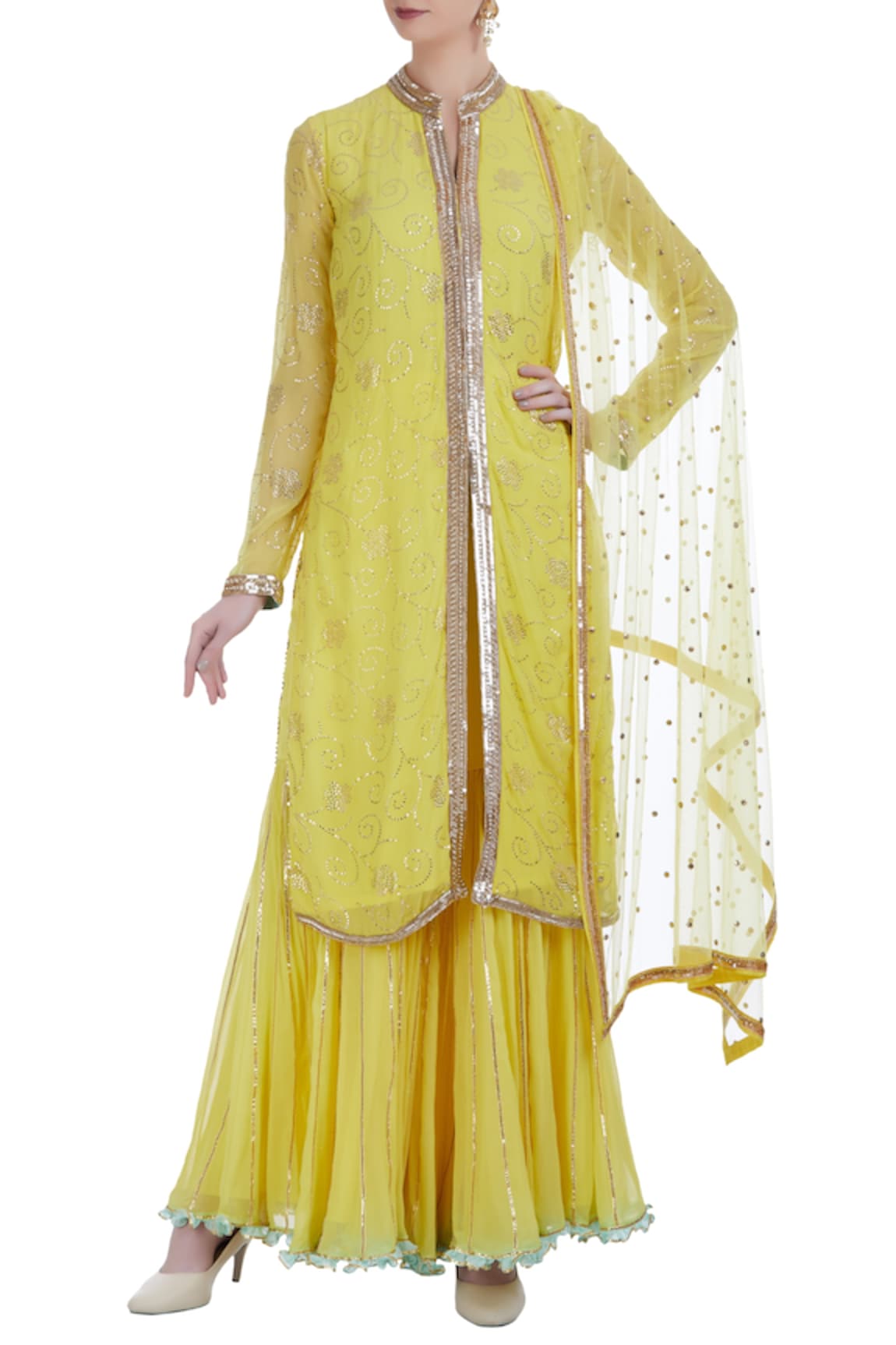 Ushma Vaidya Embroidered Kurta Set