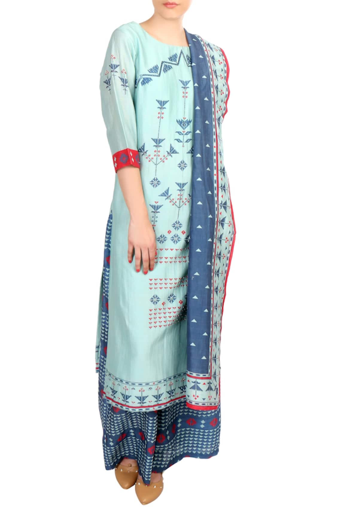 Soup By Sougat Paul Chanderi Kurta Set