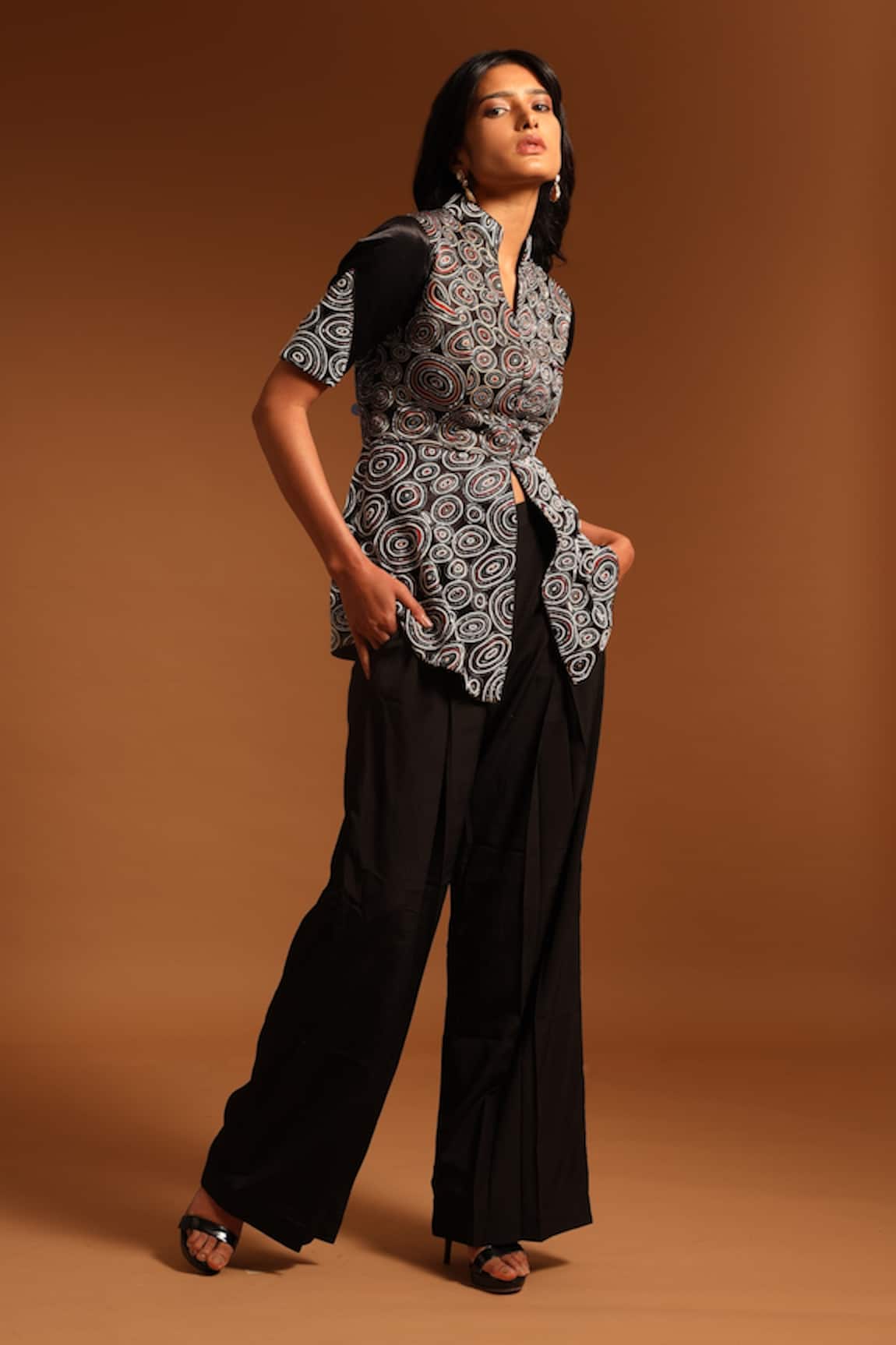 Black Pants for Women blend cotton Full Flared for Any Kurti  Ethnic Wear   Pant
