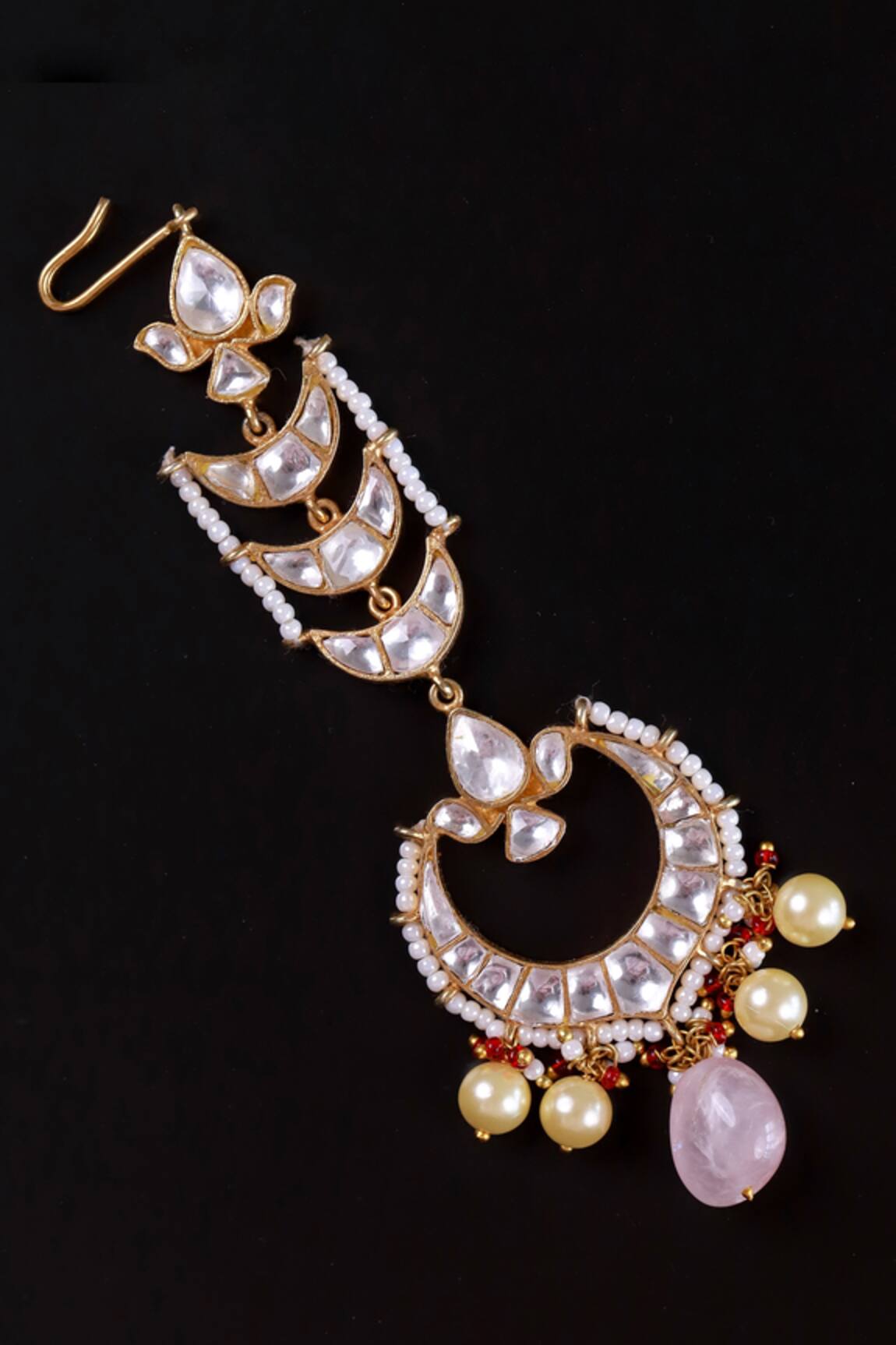 Osvag India Polki Embellished Maangtikka 