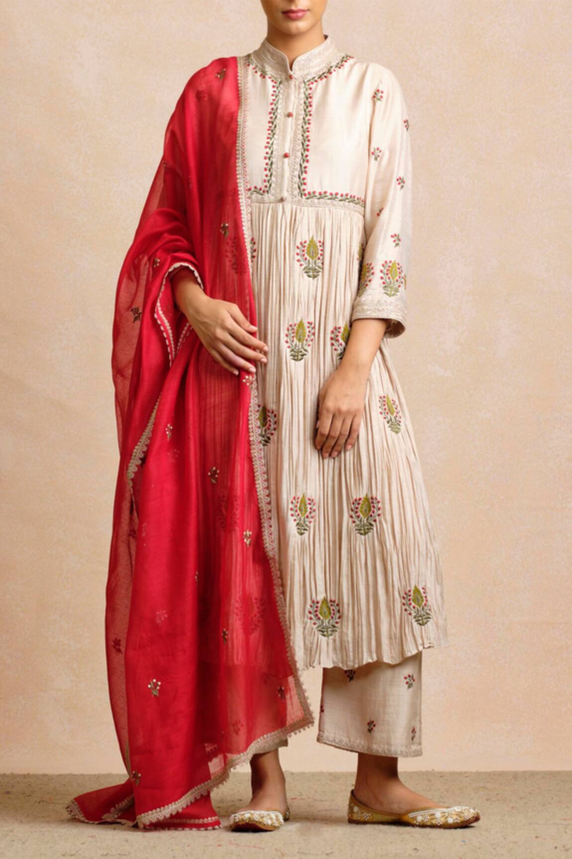 Sue Mue Handloom Maheshwari Kurta Set