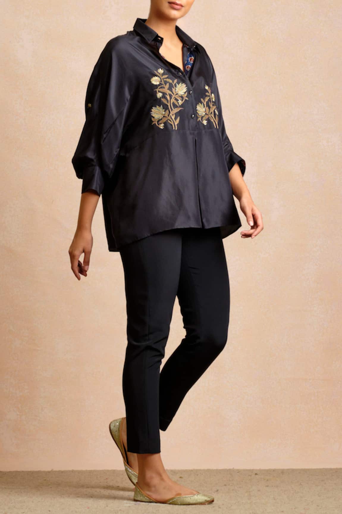 Sue Mue Embroidered Shirt