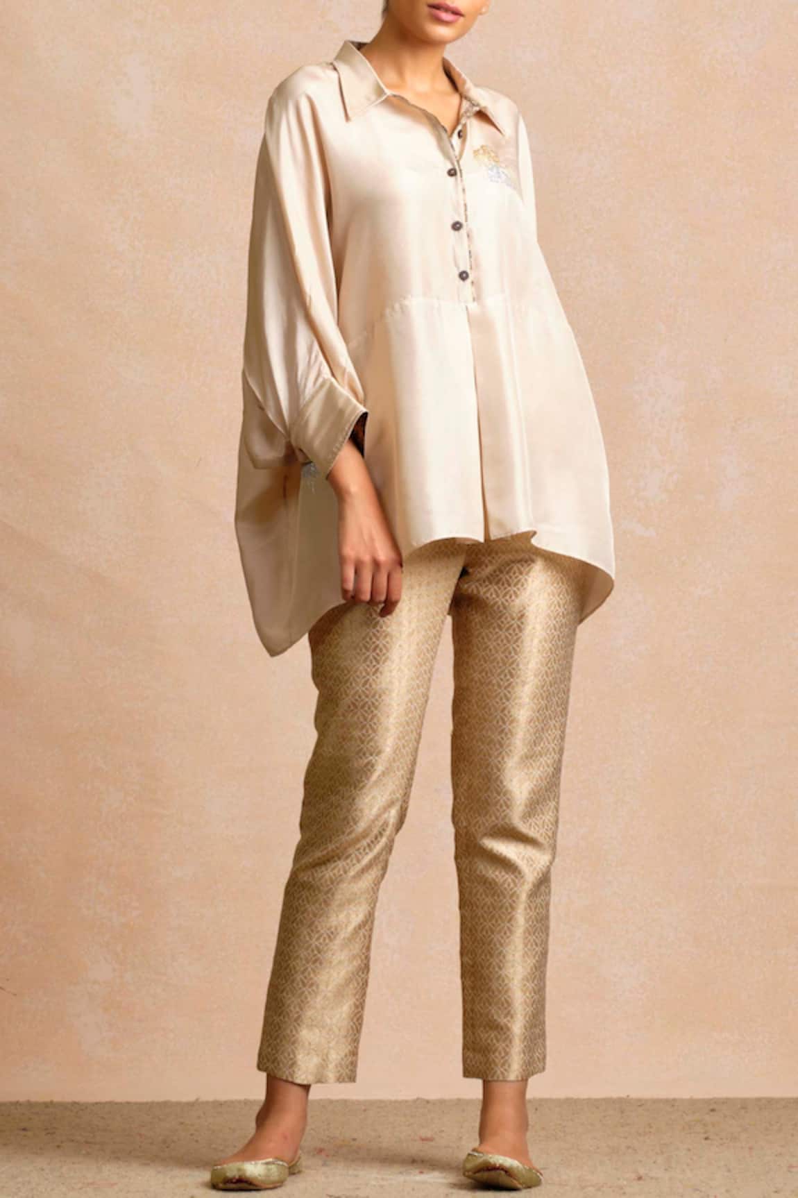 Sue Mue Embroidered Shirt