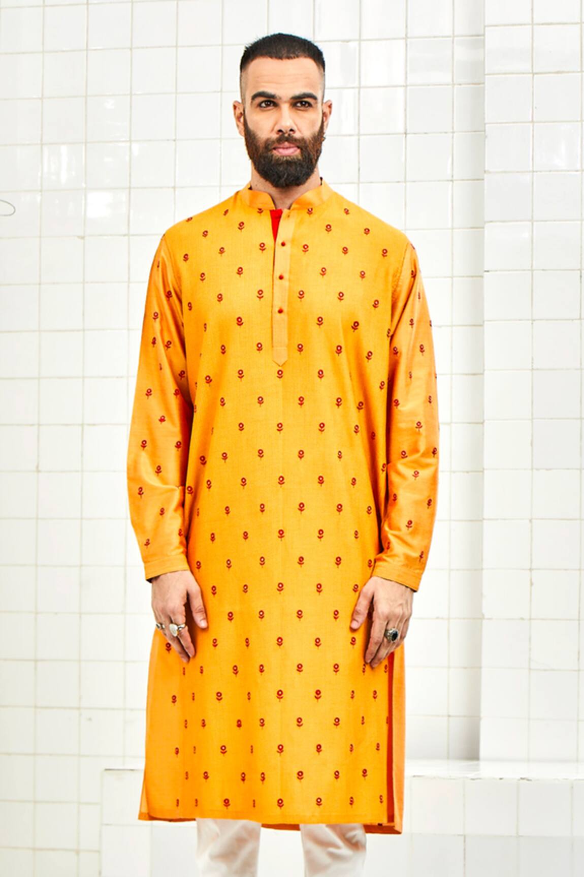Rajesh Pratap Singh Embroidered Kurta Set