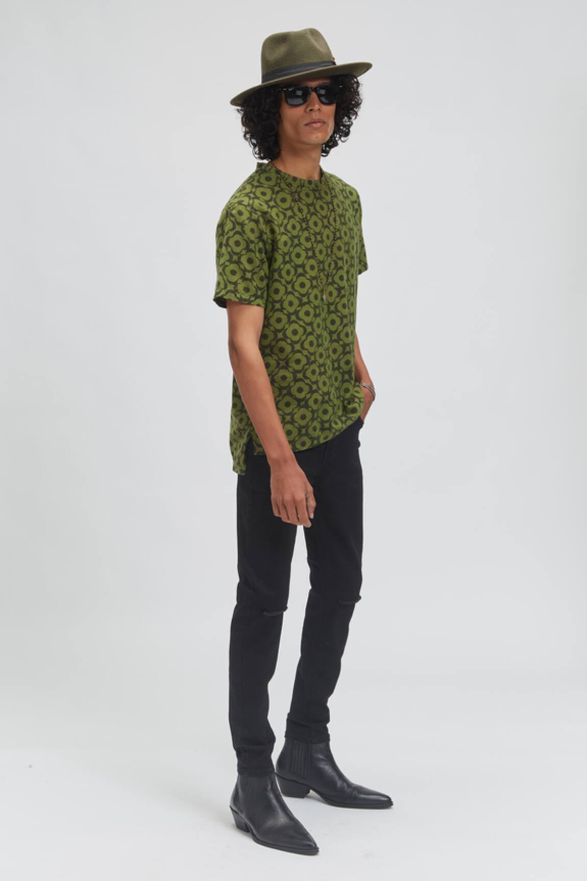 Terra Luna Milos Organic Handloom Cotton T-Shirt