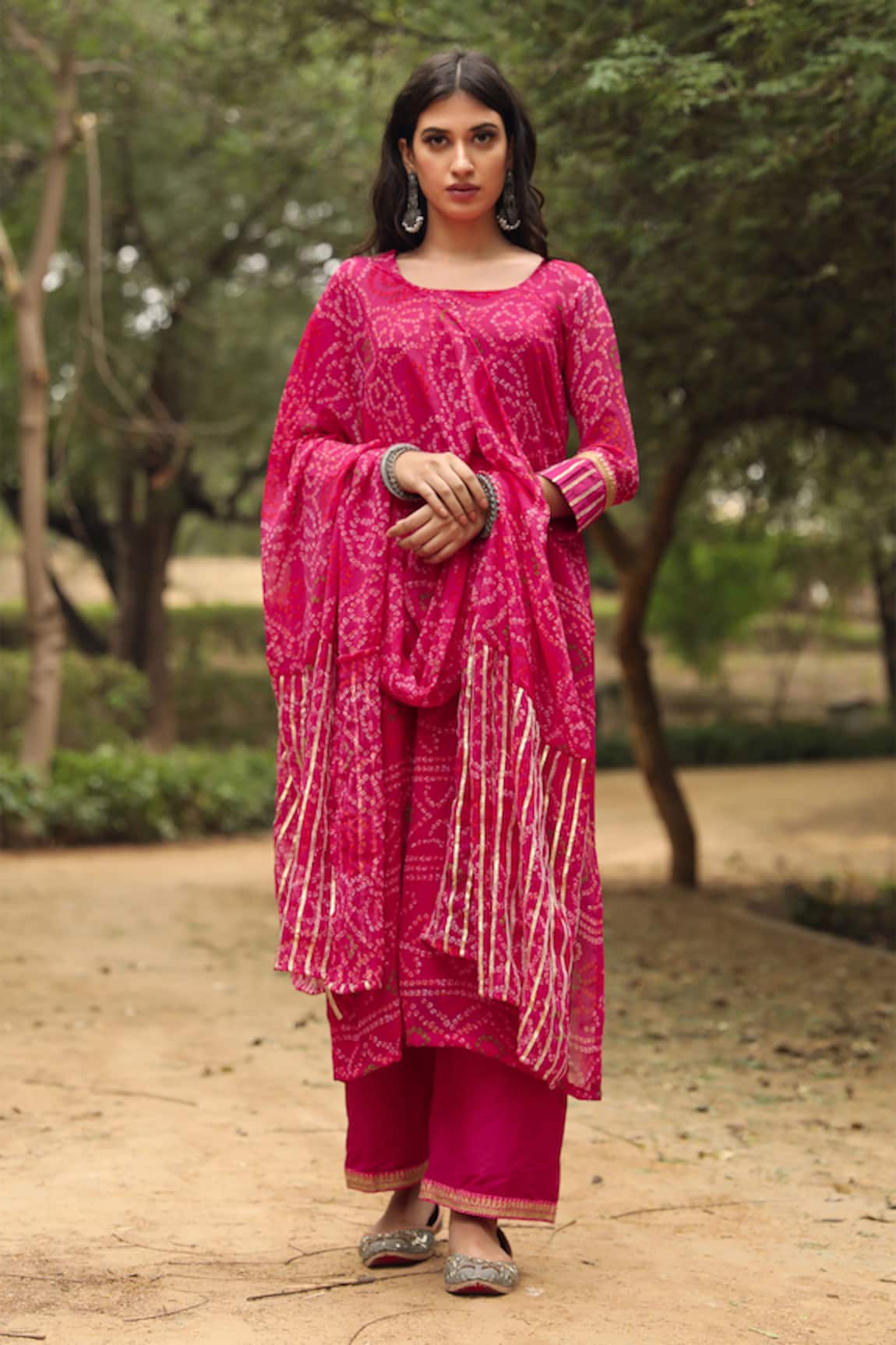 Gulabo Jaipur Bandhani Print Kurta Set
