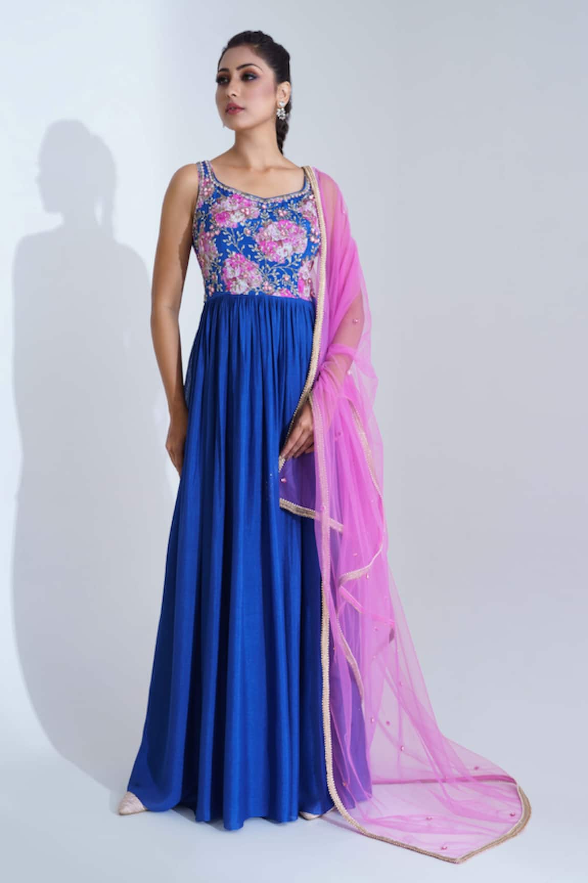 Suruchi Parakh Embroidered Anarkali with Dupatta