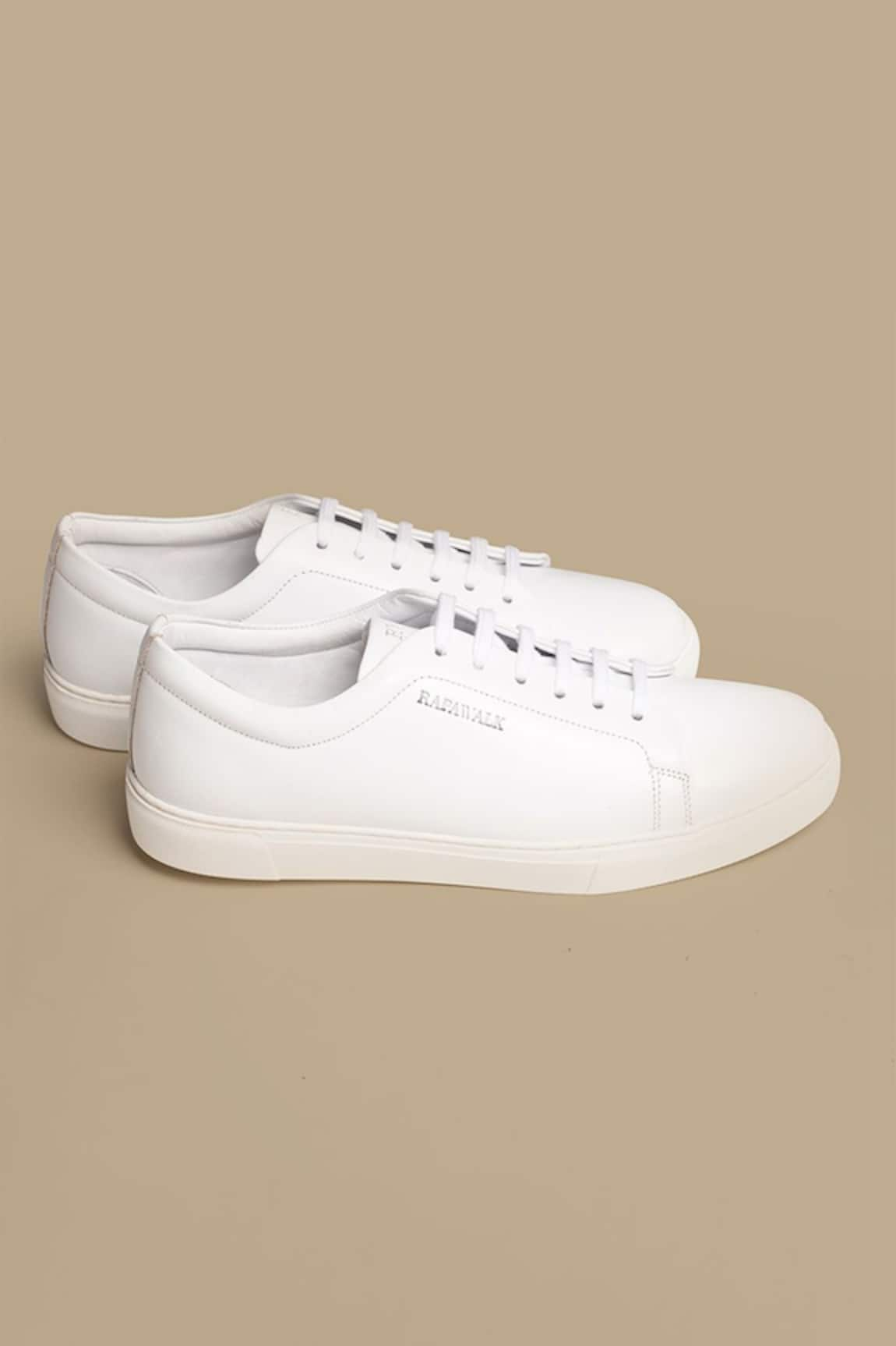 Rapawalk Lace Up Leather Sneakers