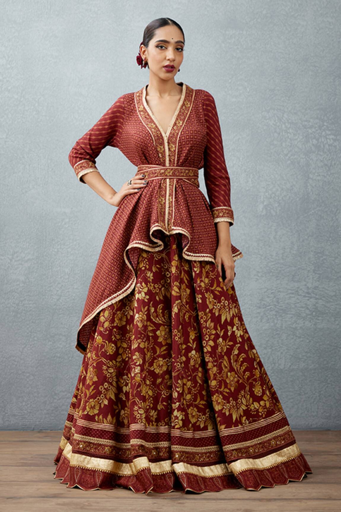 Torani Gulnar Afsoon Printed Lehenga & Kurta Set 