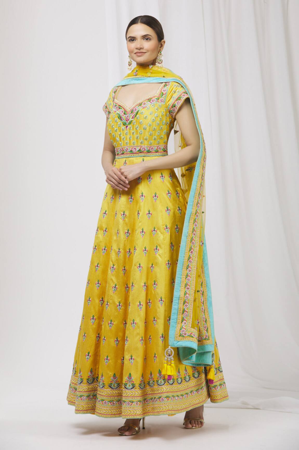 Aariyana Couture Embroidered Anarkali Set 