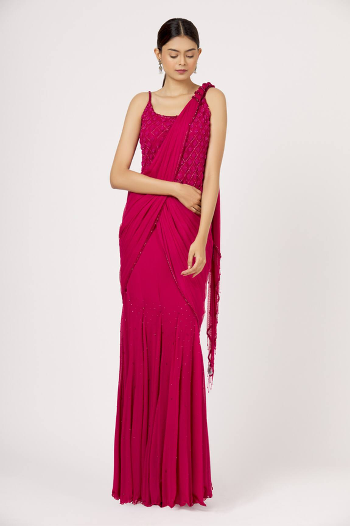 Arpan Vohra Pre-Draped Saree