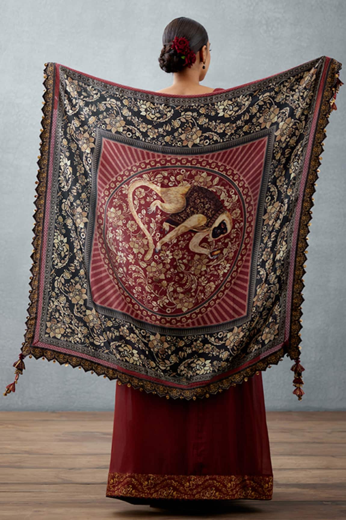 Torani Gulnar Wajiha Printed Scarf