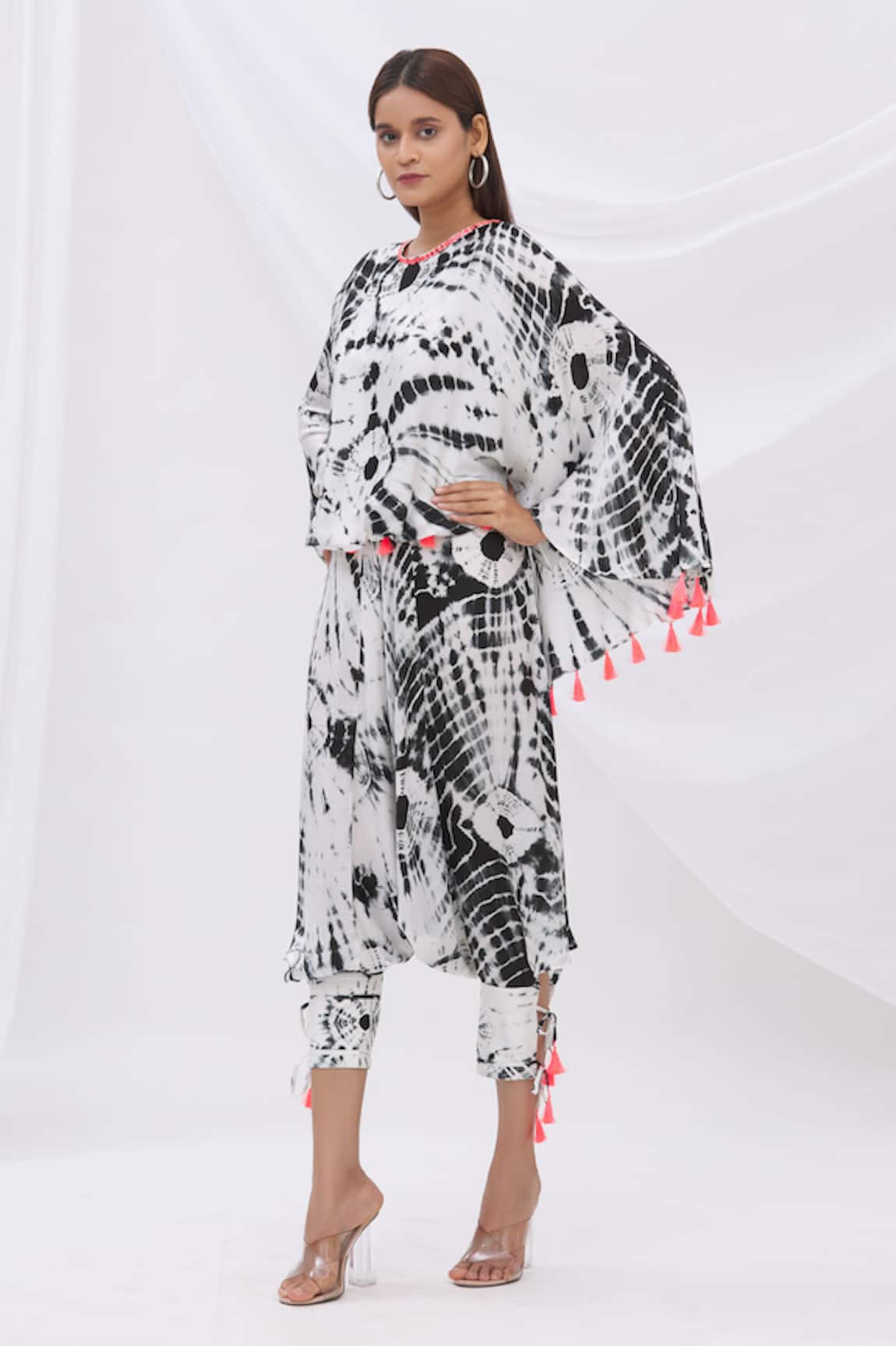 Surily G Tie Dye Cropped Harem Pants 