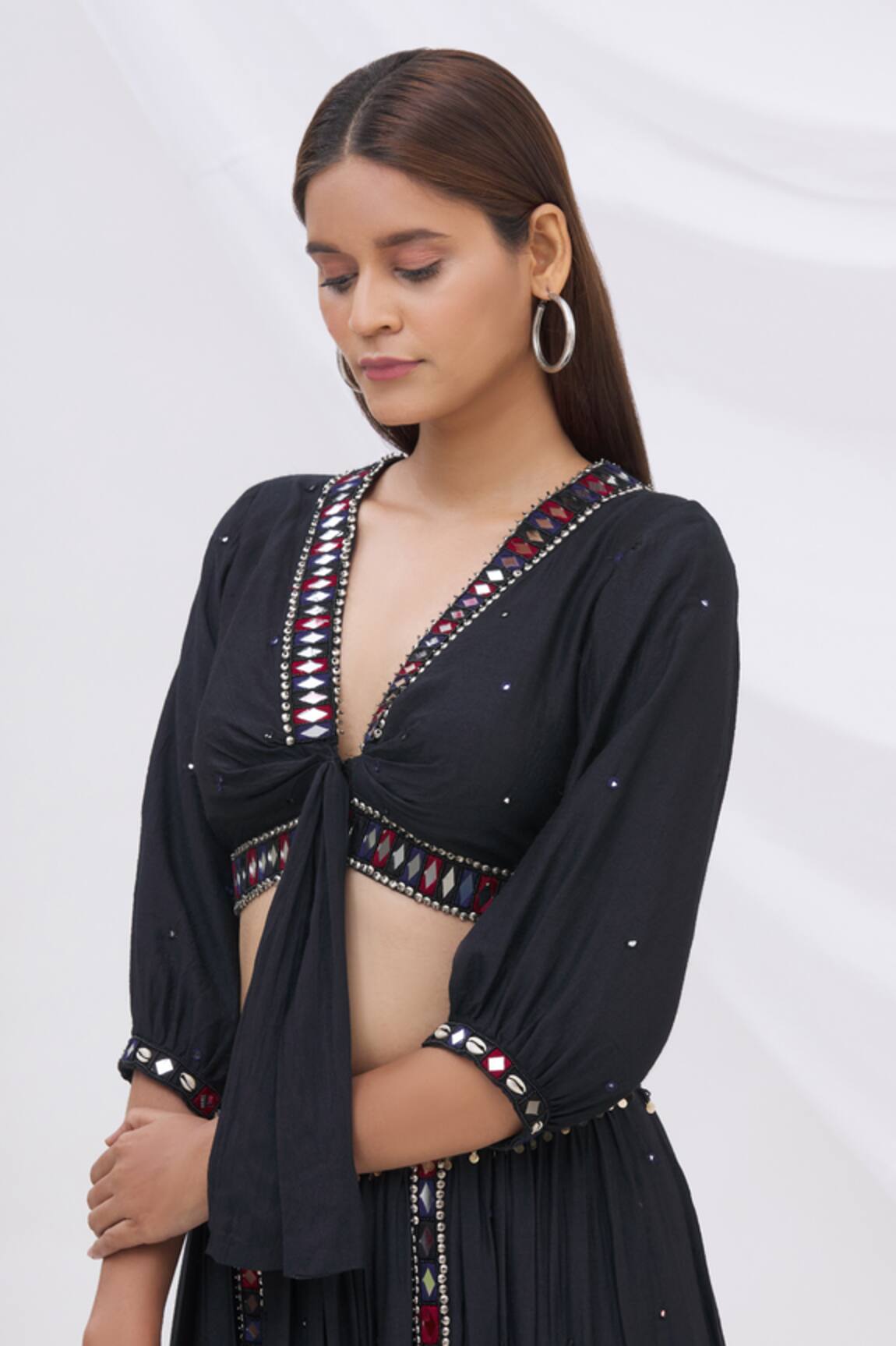 Surily G Tie-Up Crop Top 