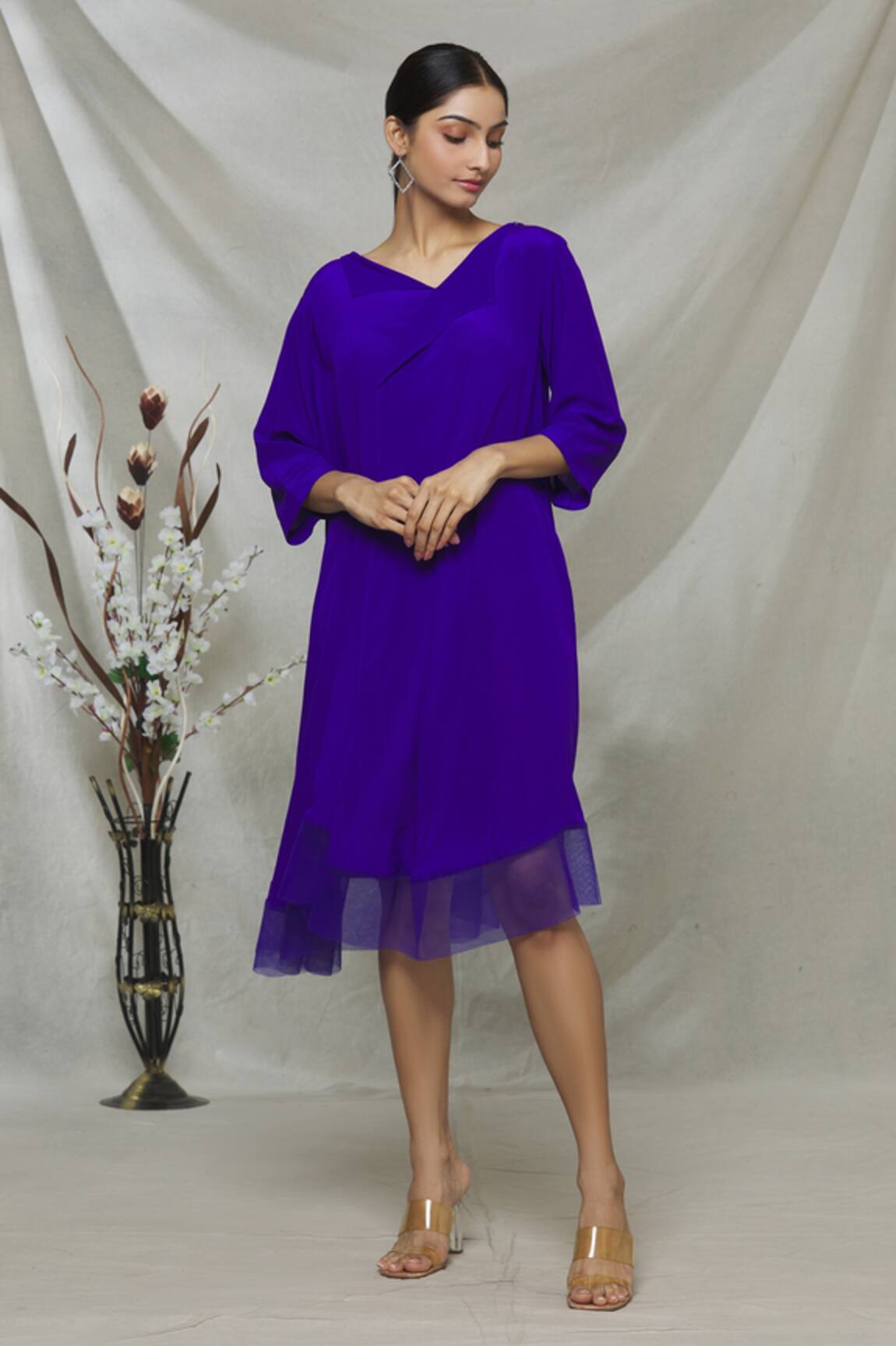 Megha Garg Draped Tent Dress