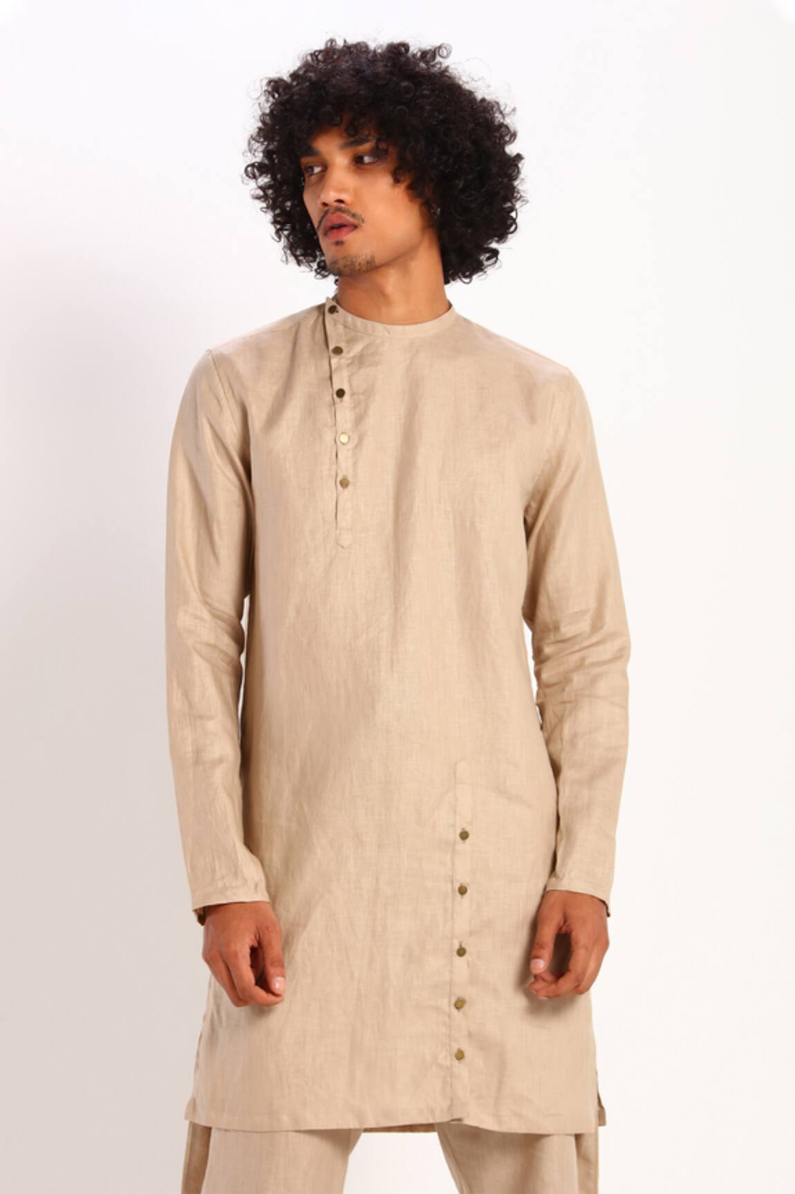 Son of A Noble Snob Linen Kurta