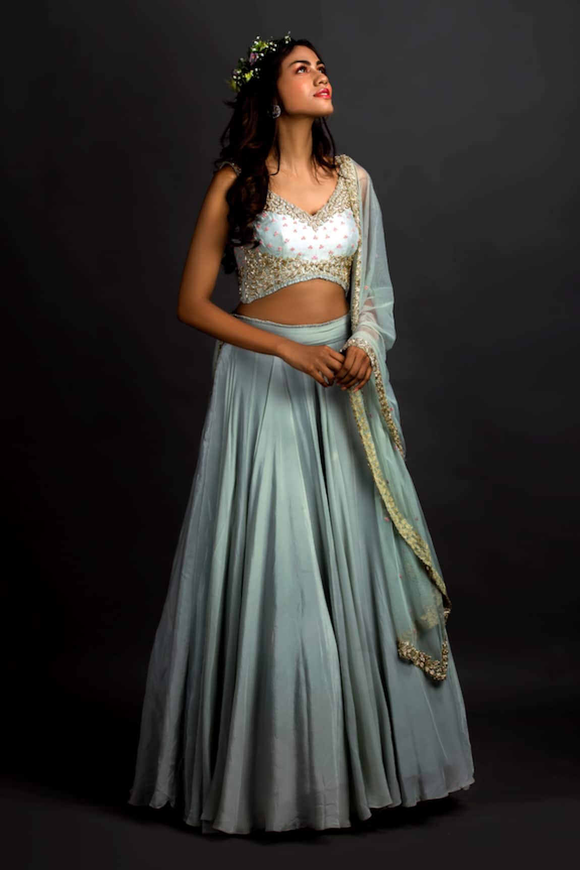Izzumi Mehta Embellished Bridal Lehenga Set