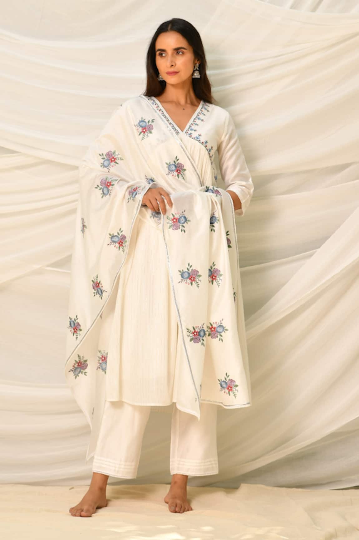Seher Jaipur Pehar Embroidered Kurta Set 
