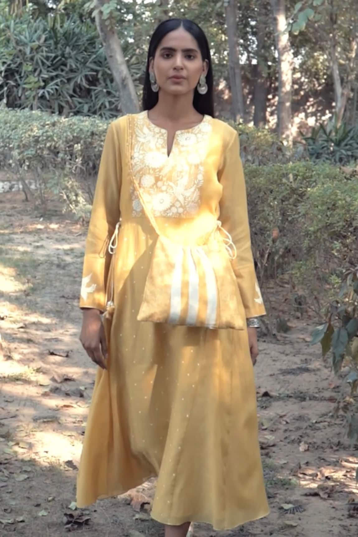 Neeta Bhargava Chanderi Kurta & Palazzo Set
