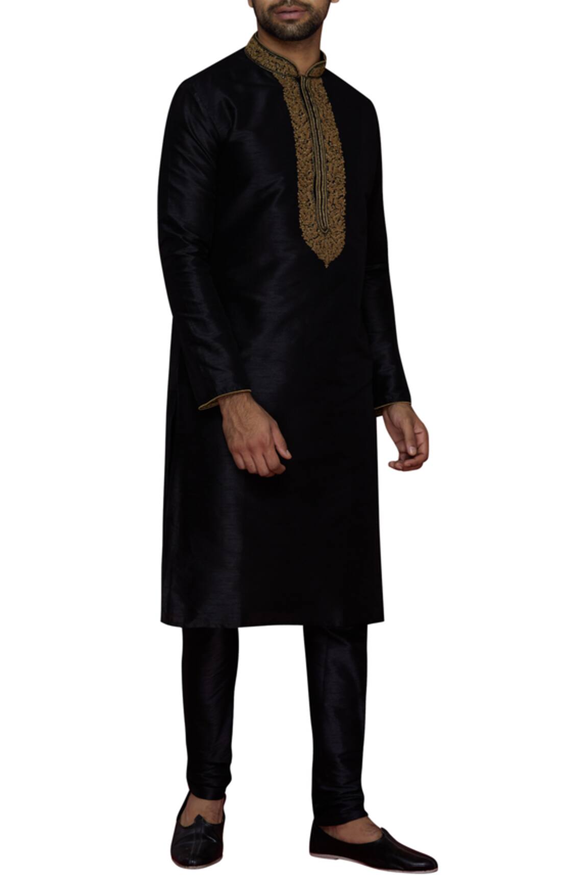 Arihant Rai Sinha Floral Embroidered Kurta Set