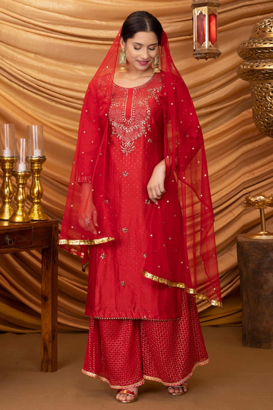 Ruh Clothing Rometa Sharara Set 