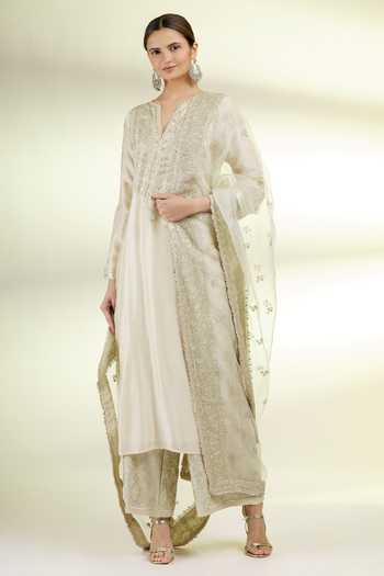 Gopi Vaid Embroidered Kurta Set 
