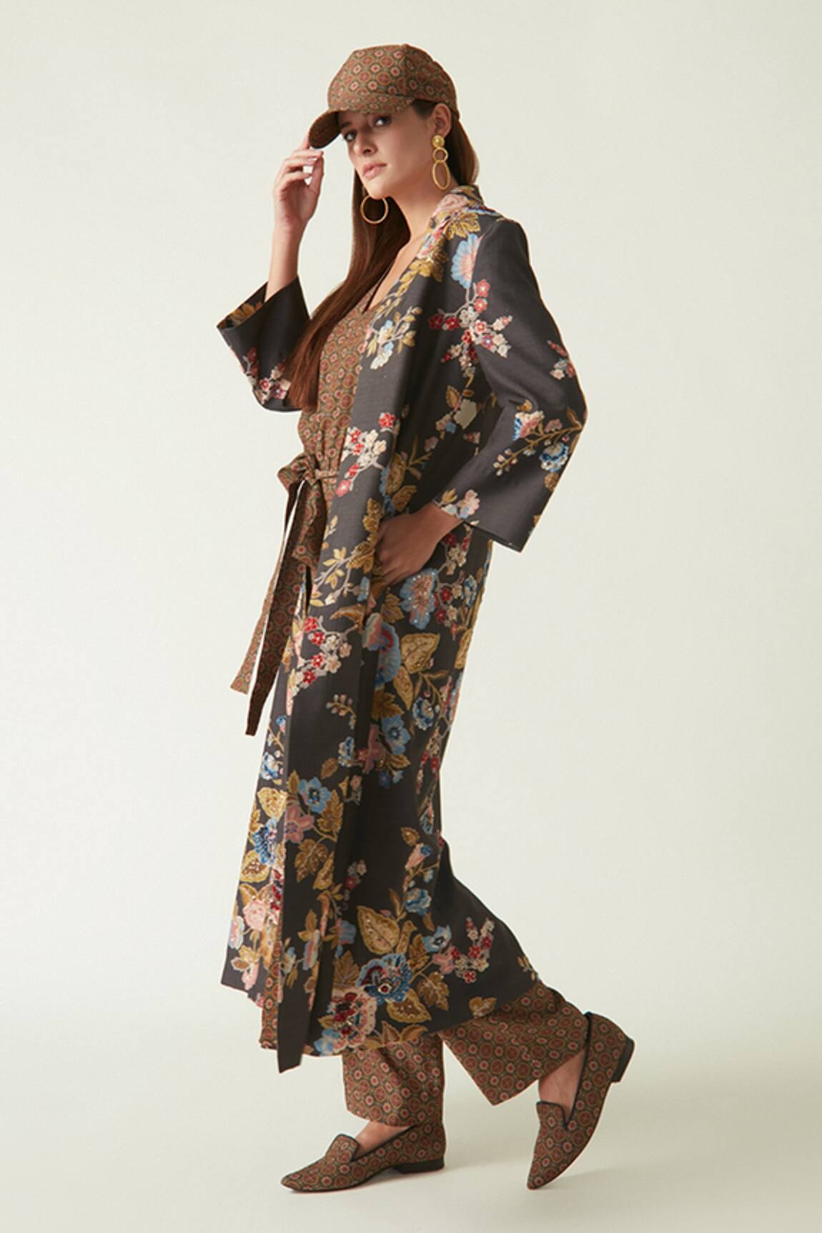 Payal Pratap Papau Floral Bloom Print Jacket 