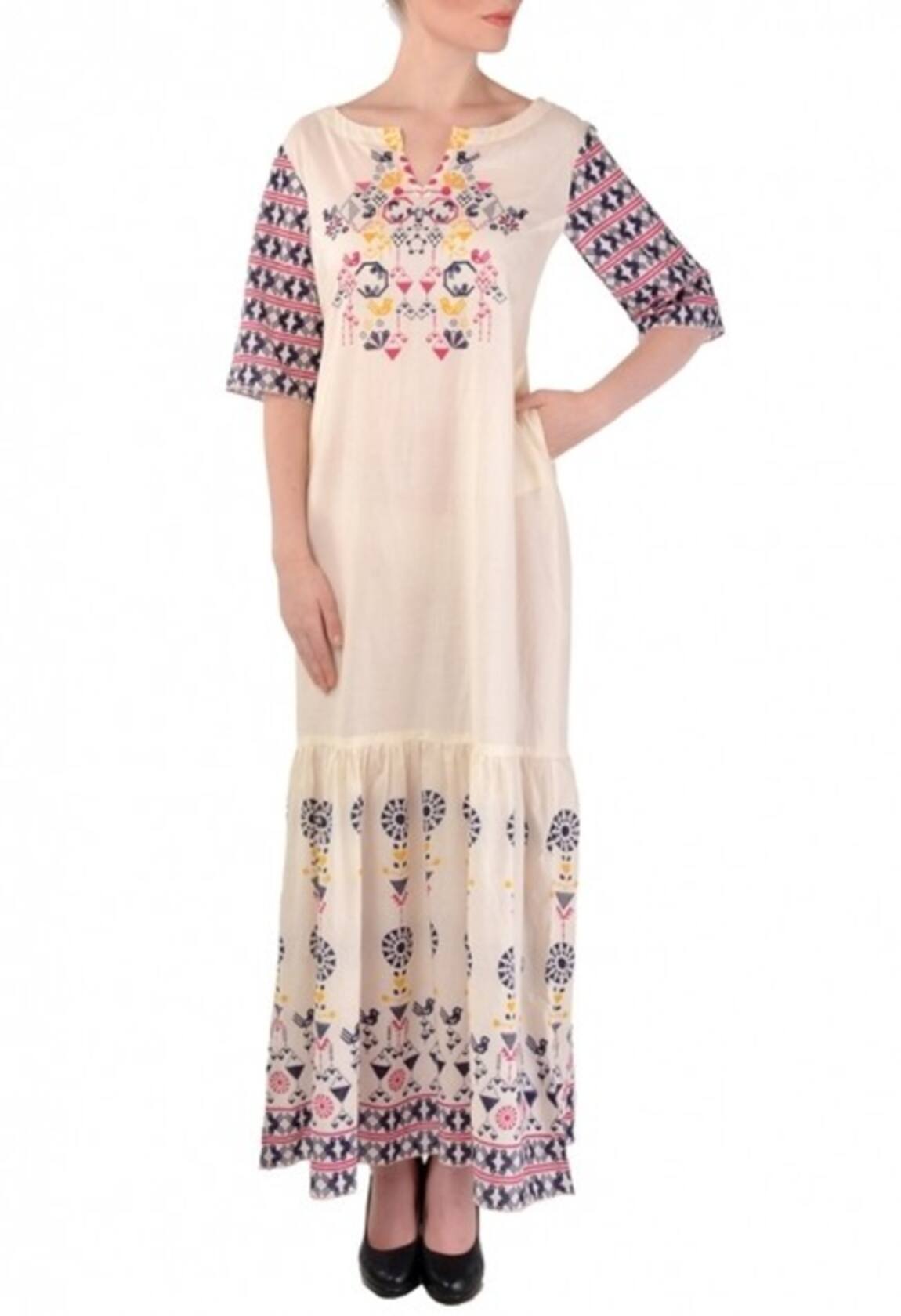 Soup By Sougat Paul Printed Maxi Dress