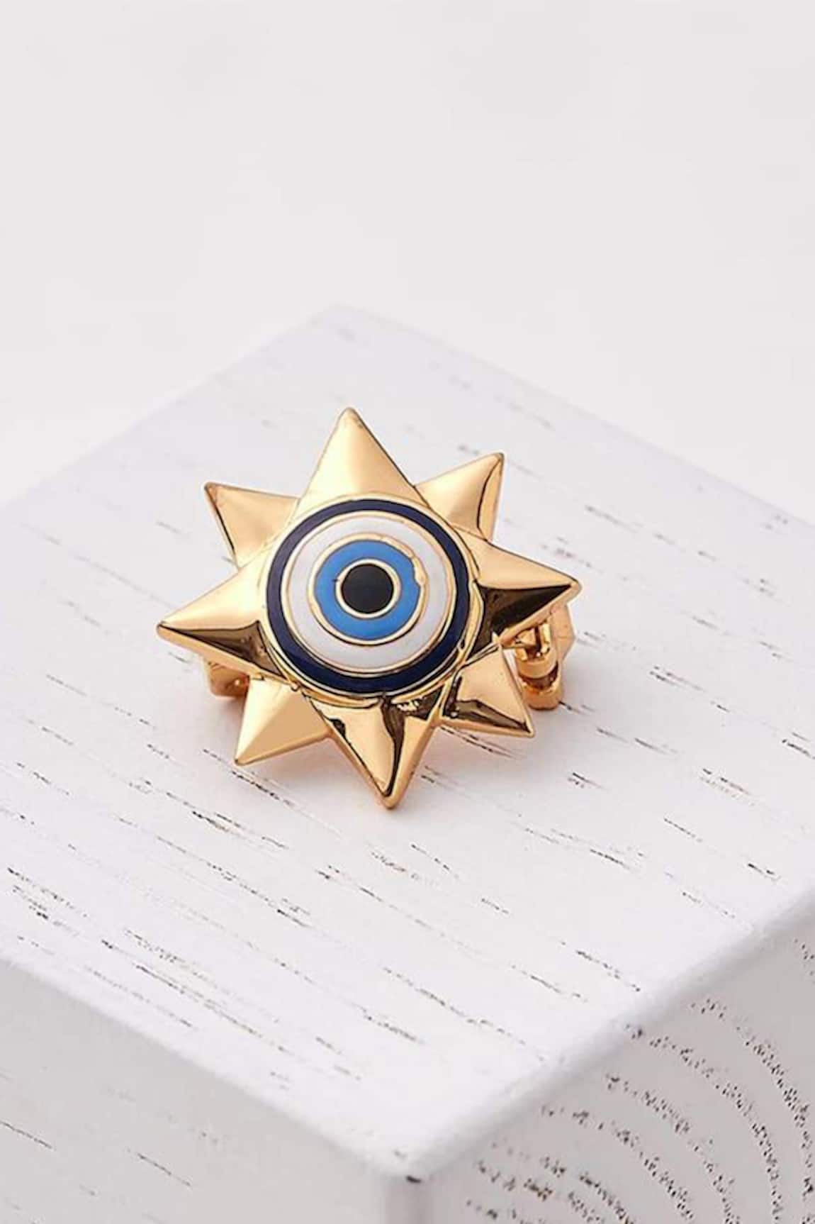 Outhouse Eye Promise Trinity Brooch