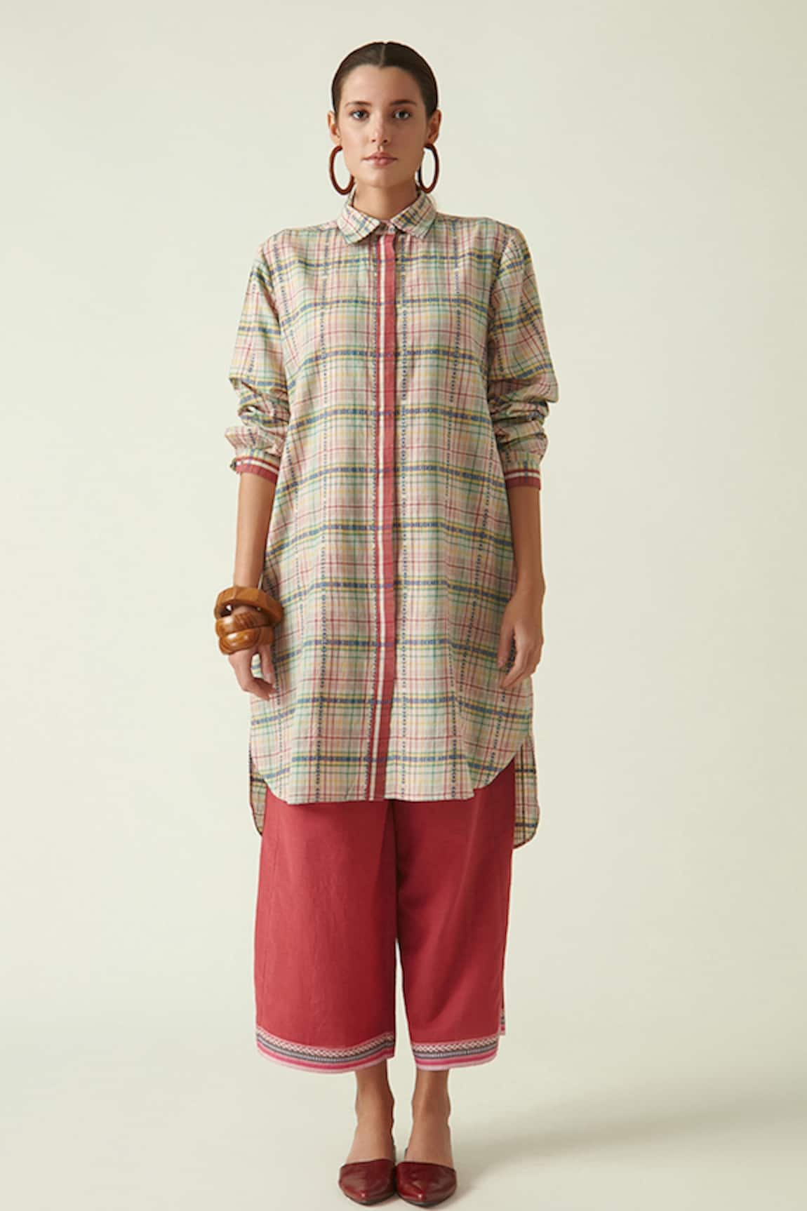Payal Pratap Agaricous Cotton Handloom Tunic 