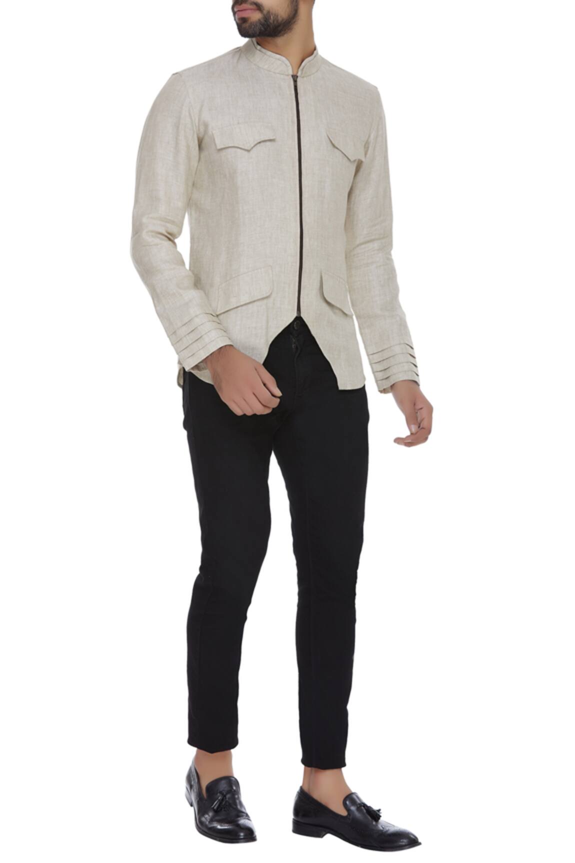 Barkha 'N' Sonzal Zippered jacket with pockets