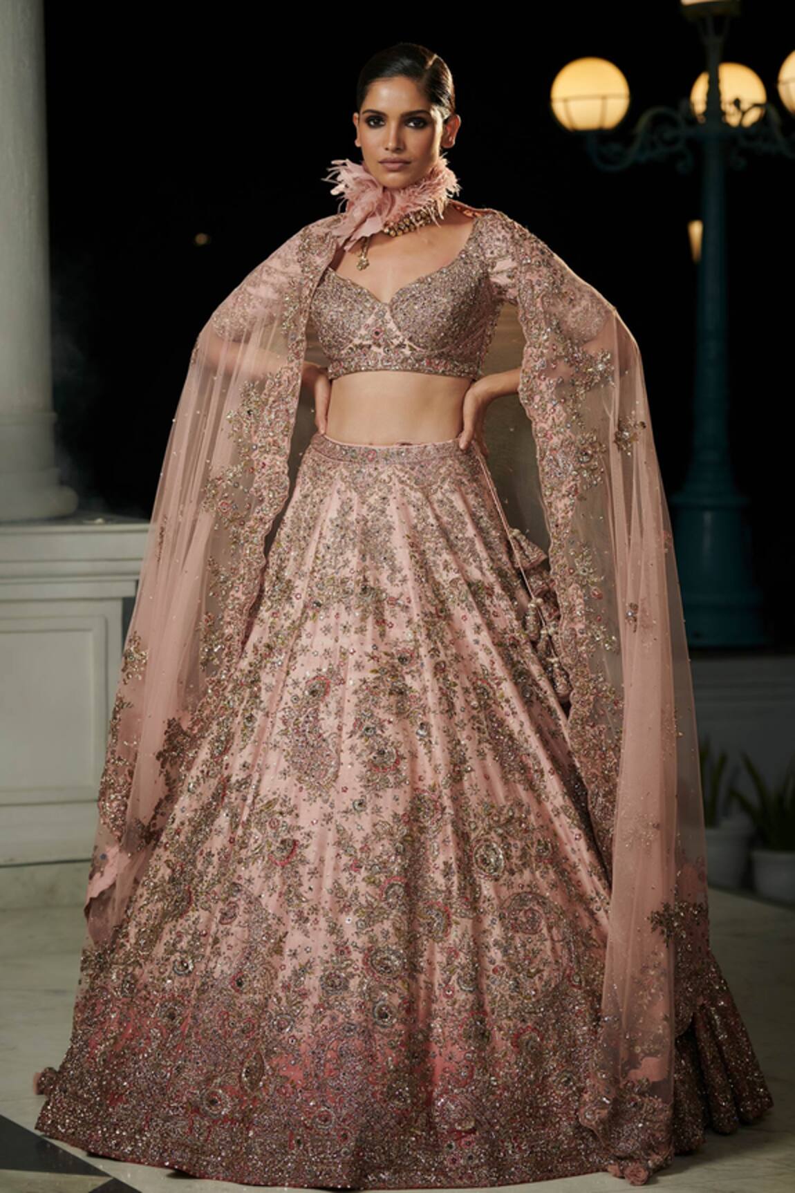 Dolly J Maira Ombre Bridal Lehenga Set