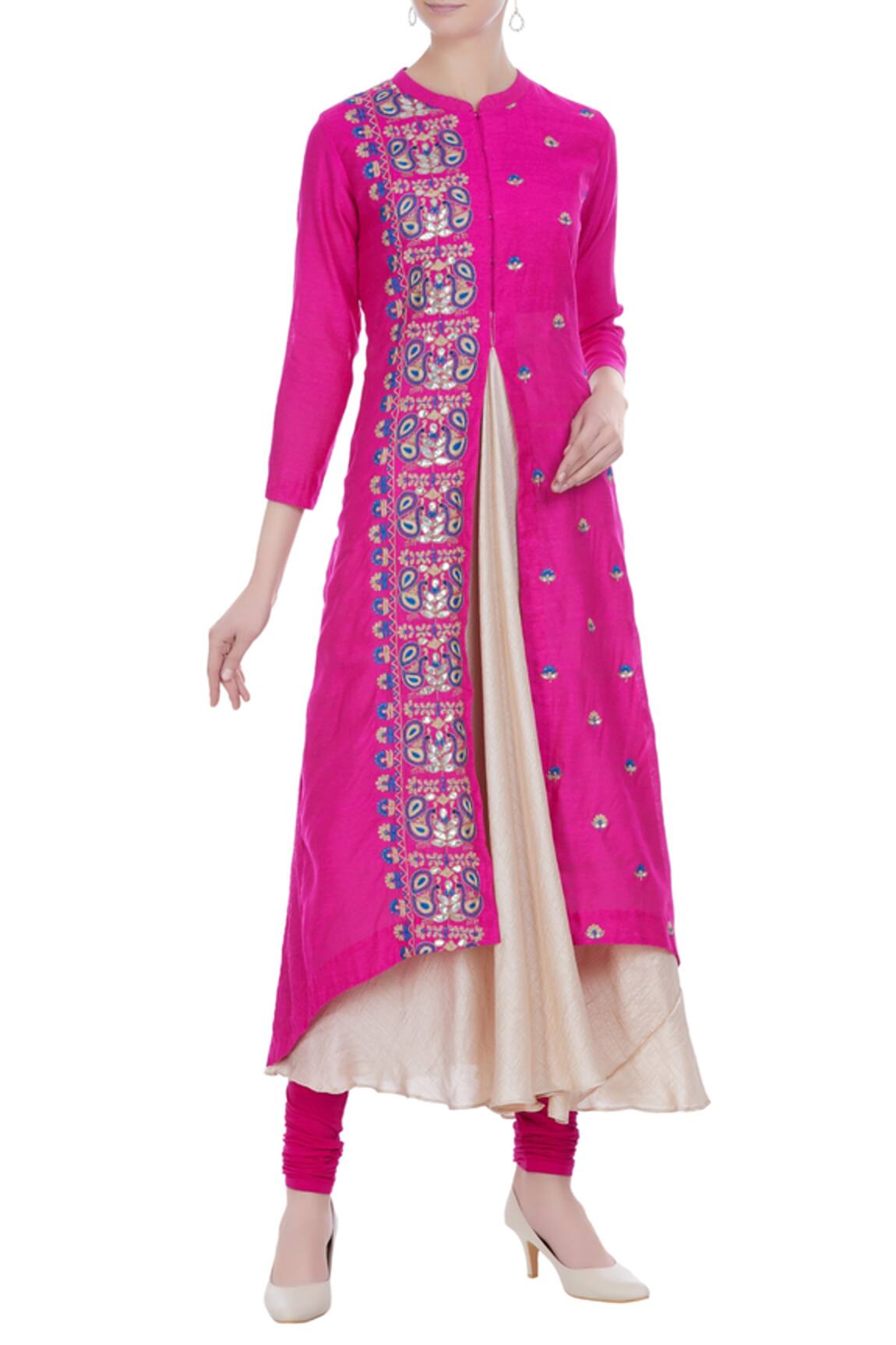 Manasi Sengupta Thread embroidered kurta set