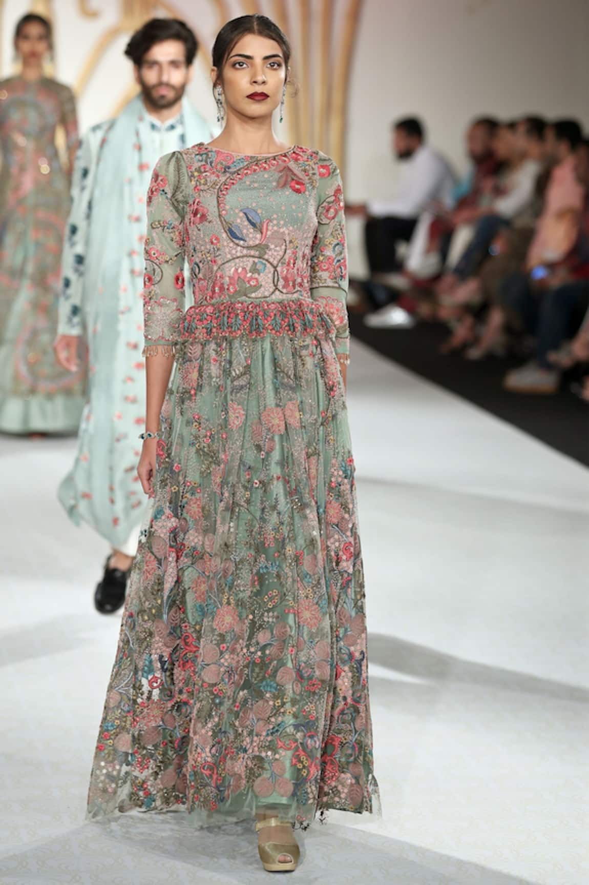 Varun Bahl Embroidered Gown