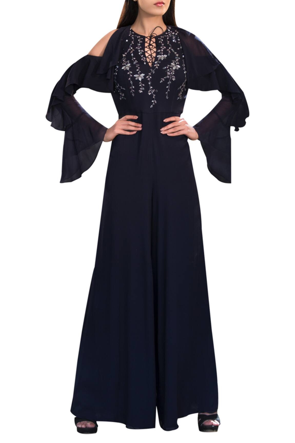 Sana Barreja Cold Shoulder Jumpsuit