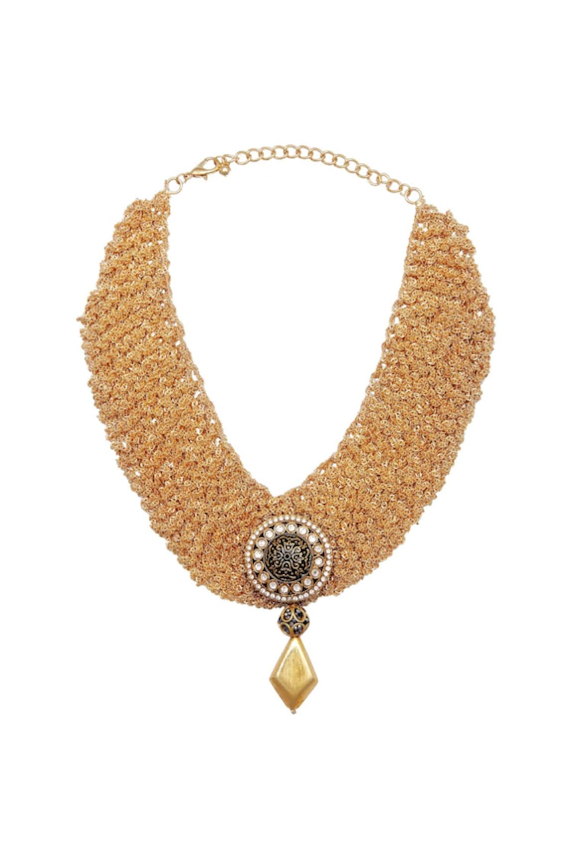 Shillpa Purii Choker with antique pendant