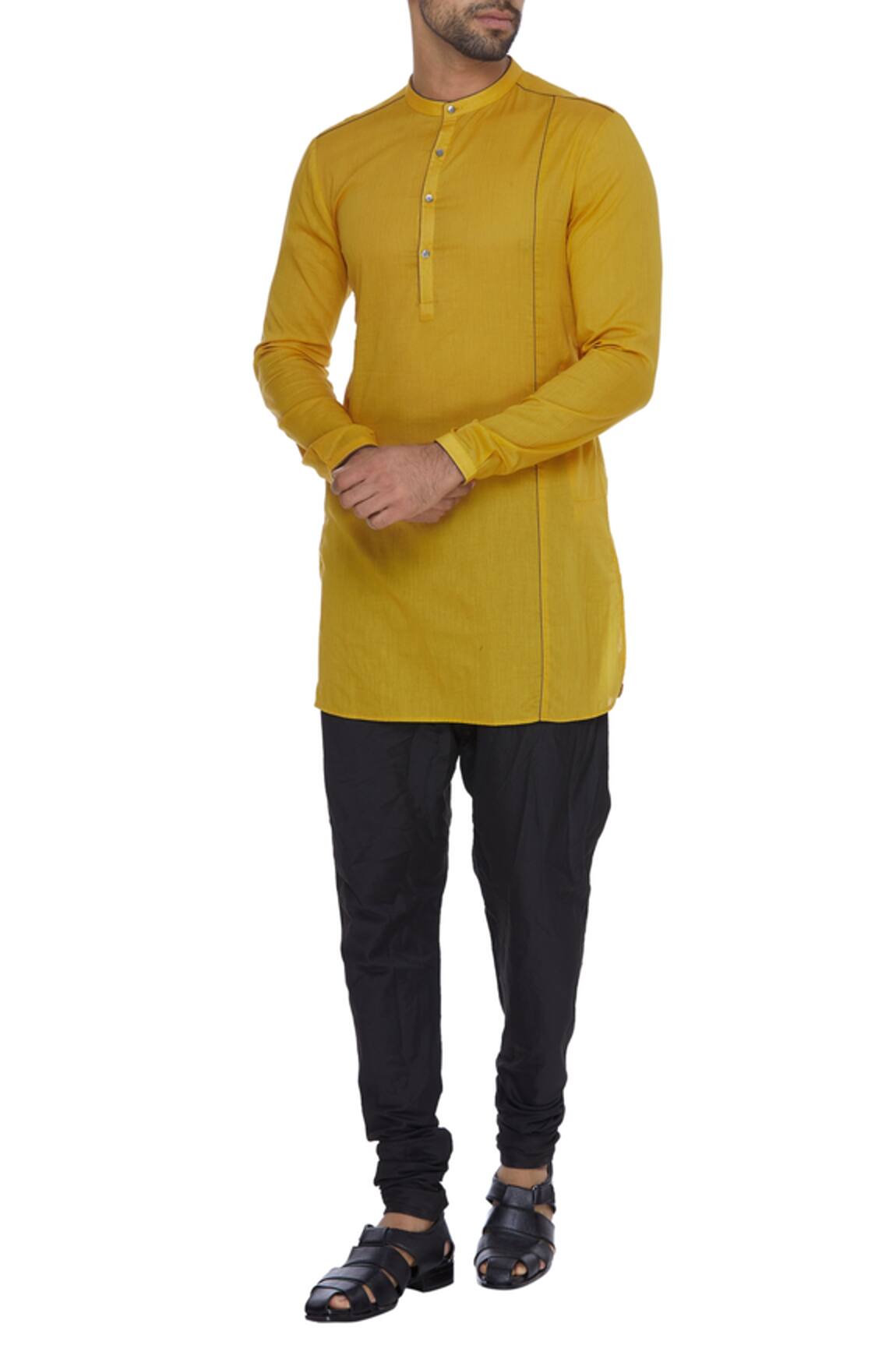 Dev R Nil Short cotton kurta