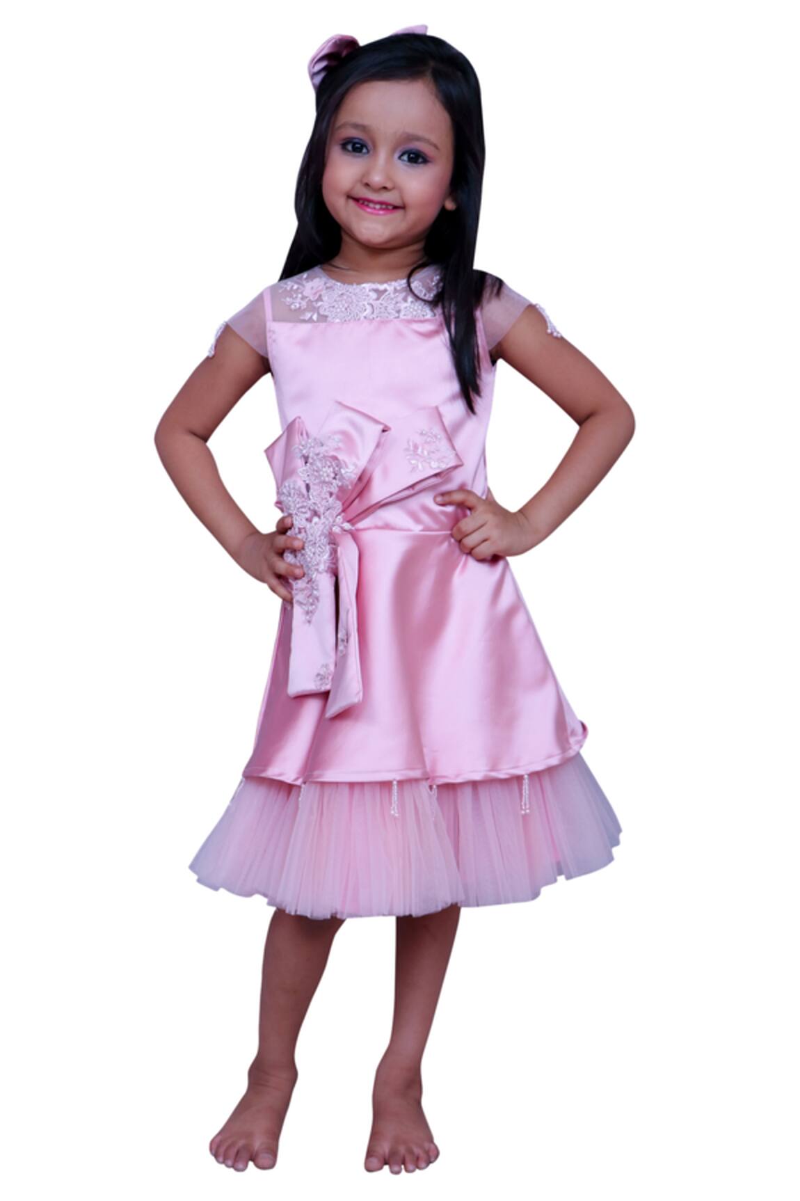 Kirti Agarwal - Pret N Couture Layered dress with frill detail