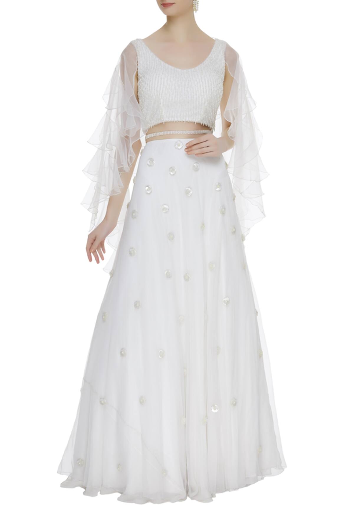 Arpan Vohra Embroidered Lehenga Set