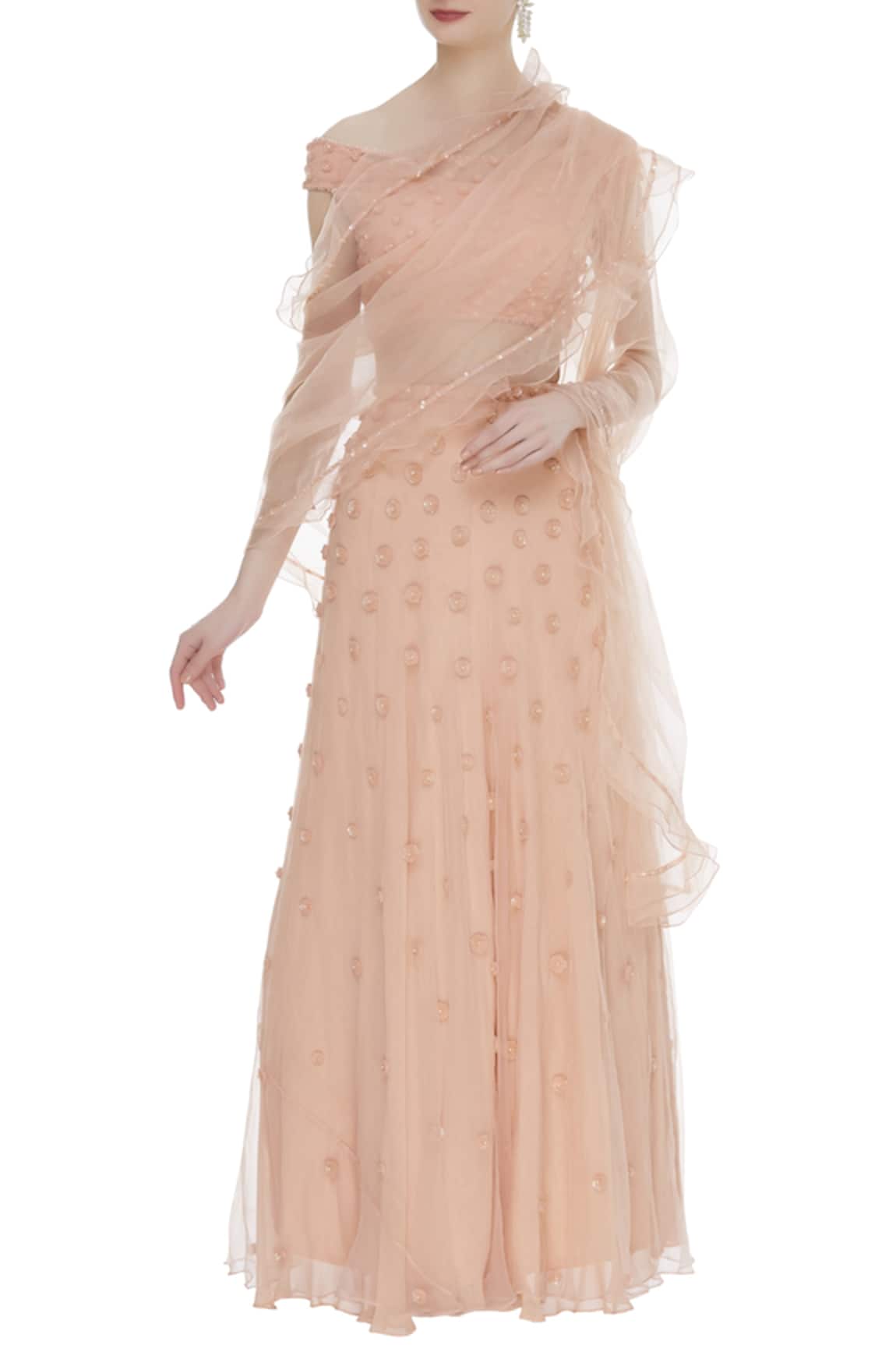 Arpan Vohra Embellished Lehenga Set