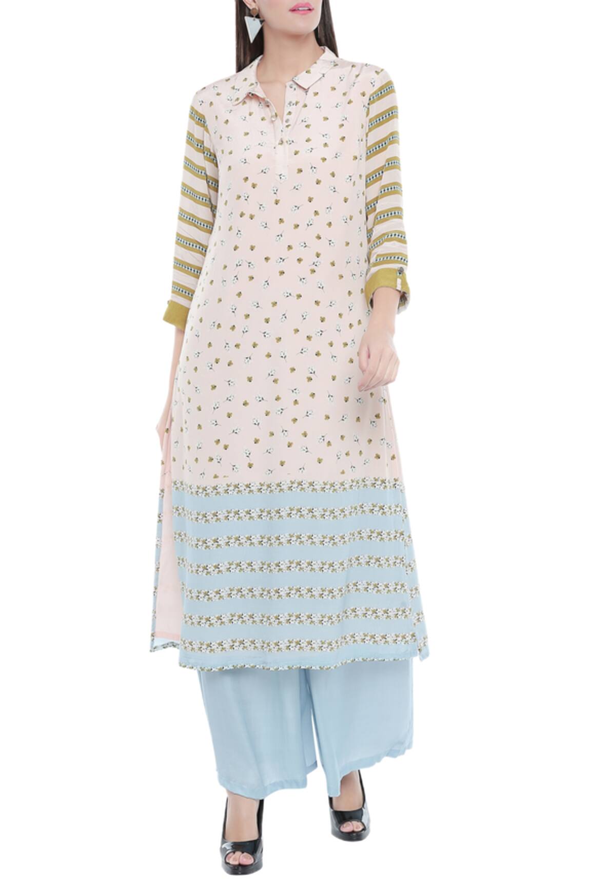Soup By Sougat Paul Printed Kurta & Palazzo Set