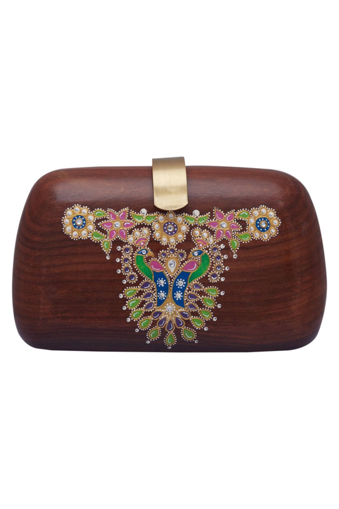 Crazy Palette Swarovski embellished clutch box