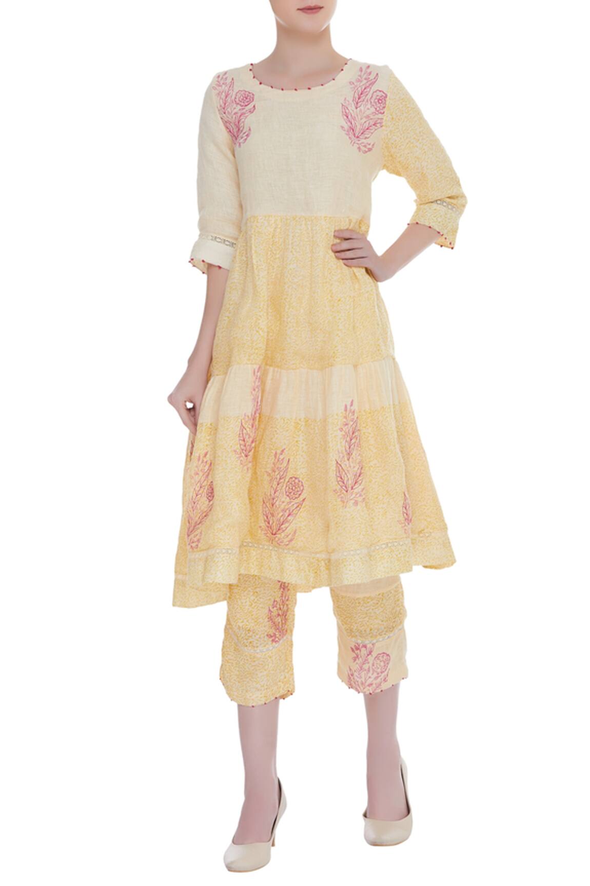 Shagun Manchanda Aline block printed kurta