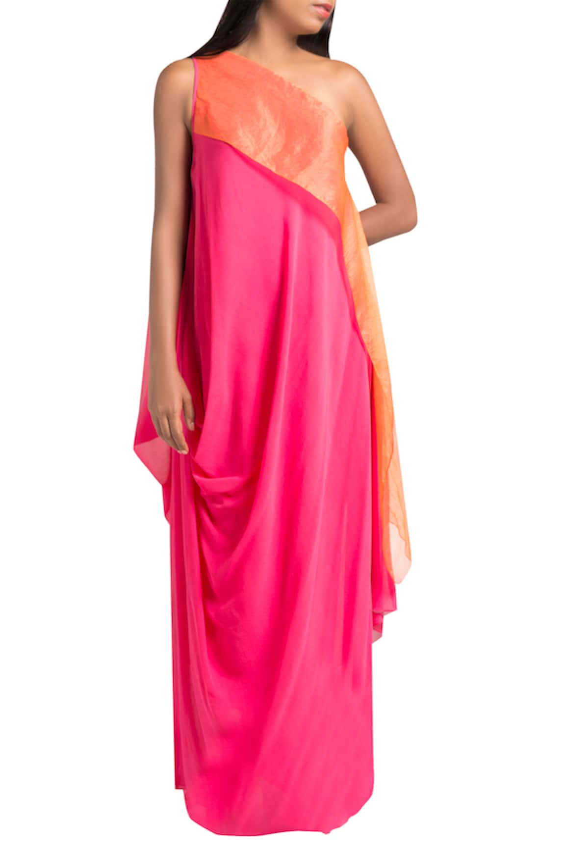 Stephany One Shoulder Gown