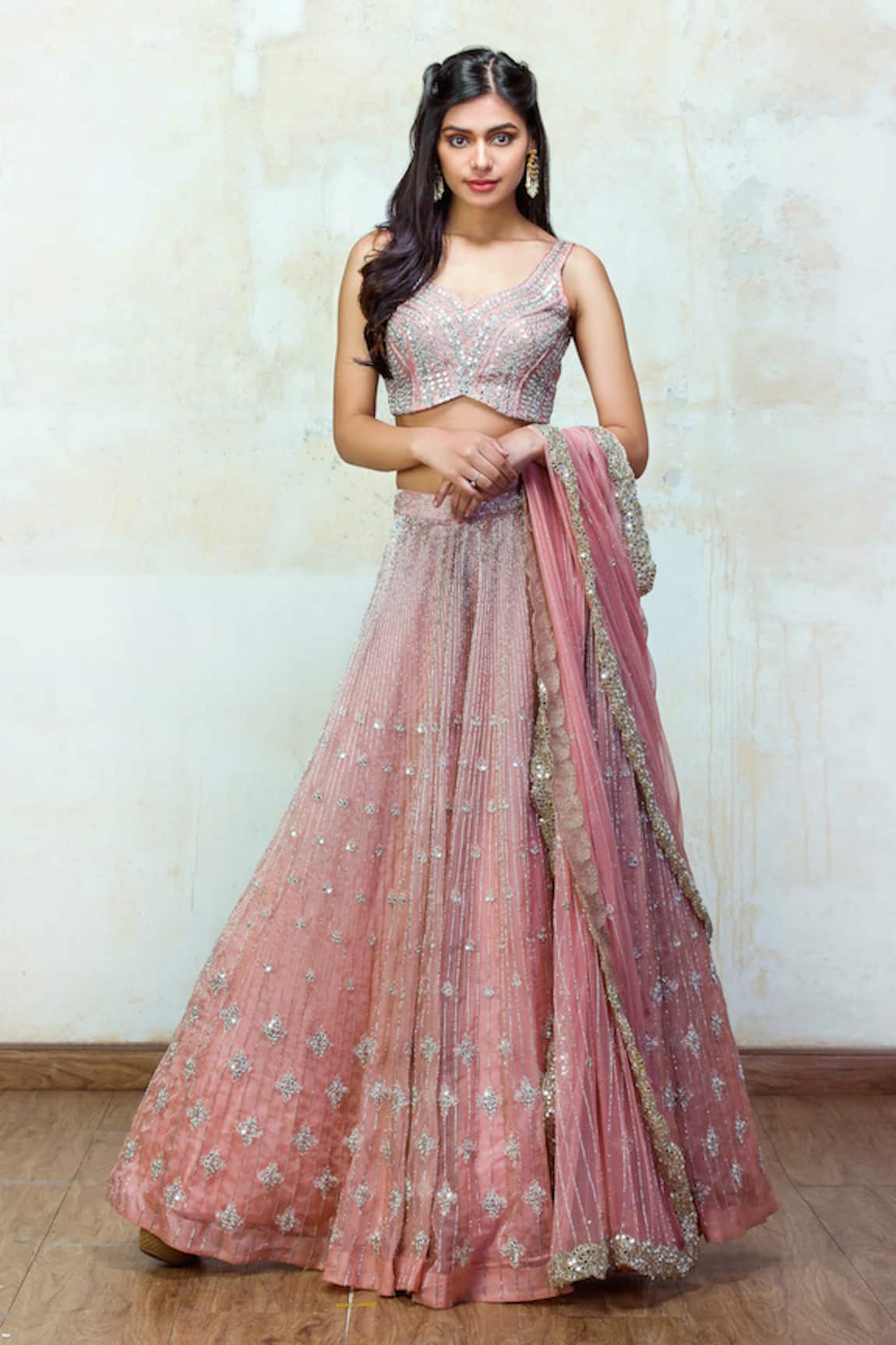 Izzumi Mehta Embellished Bridal Lehenga Set