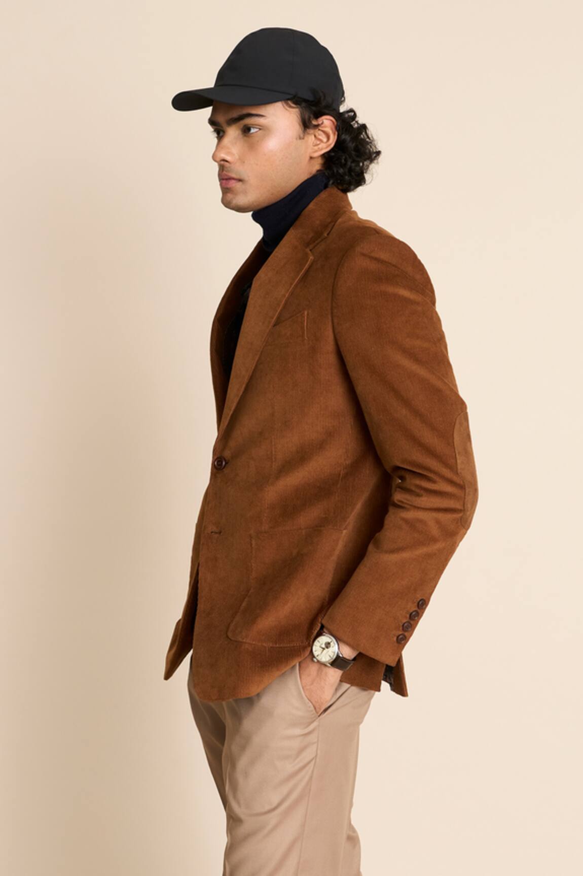 Men's corduroy jacket, Light brown | Manufactum