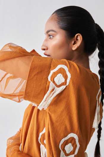 トップス Acka fringe american sleeve tops American Idol S22 Jack Blocker Fringe Shirt | Ranch Wear Western Shirt