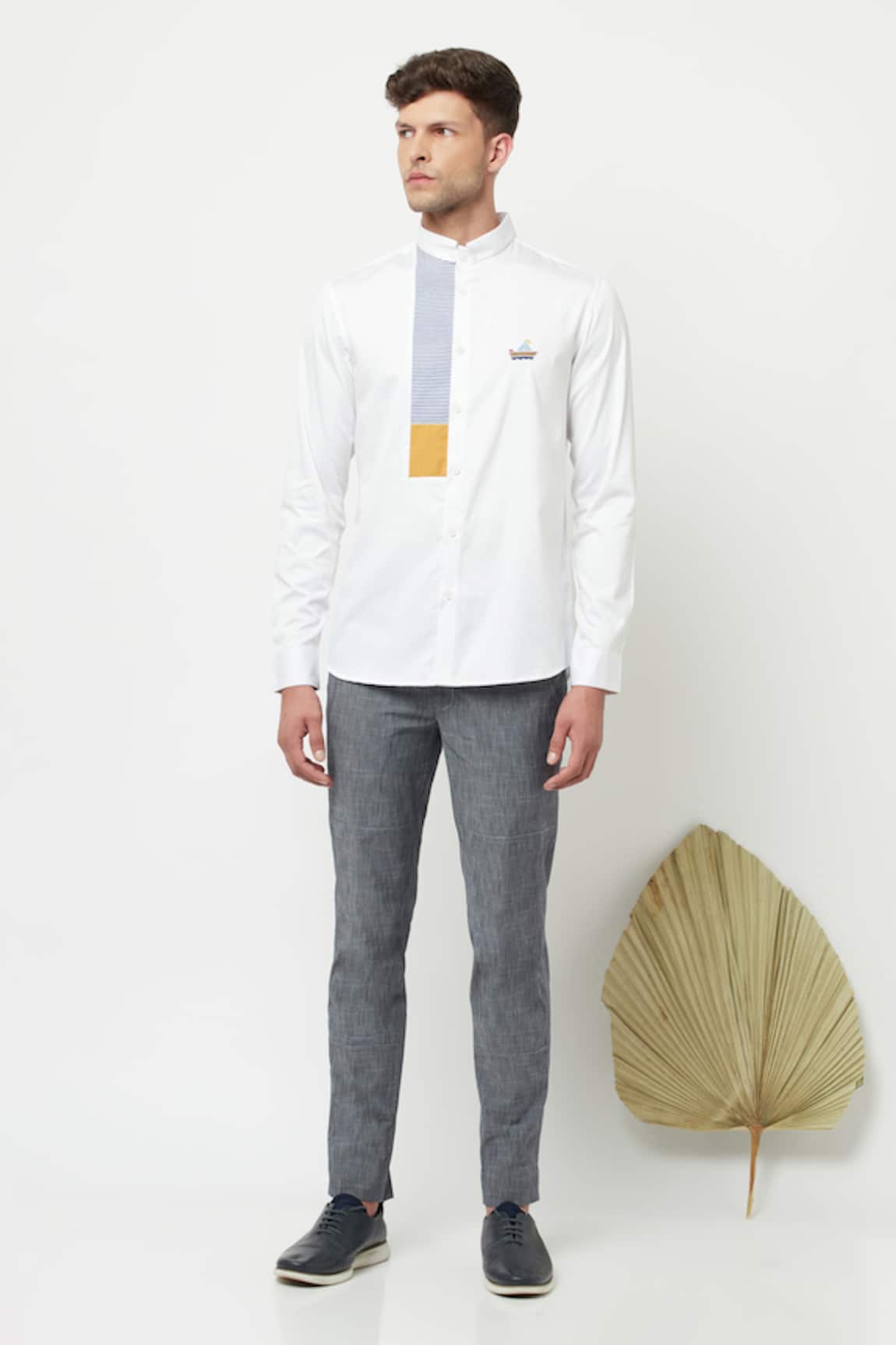 Lacquer Embassy Mateo Cotton Satin Shirt 