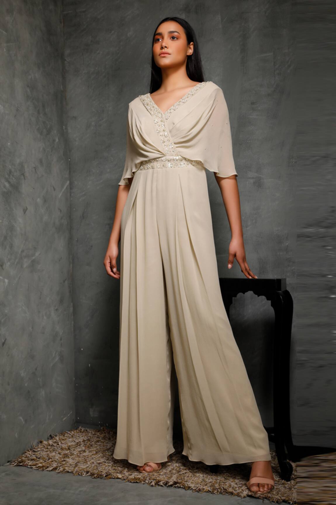 Seema Thukral Embroidered Jumpsuit