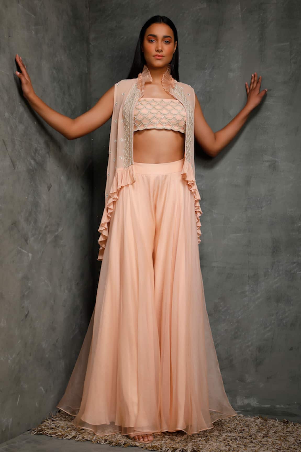 Seema Thukral Embroidered Jacket & Pant Set